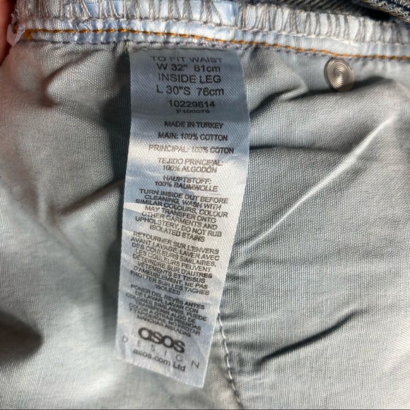 NEW ASOS relaxed jeans sz 32 - Picture 5 of 6